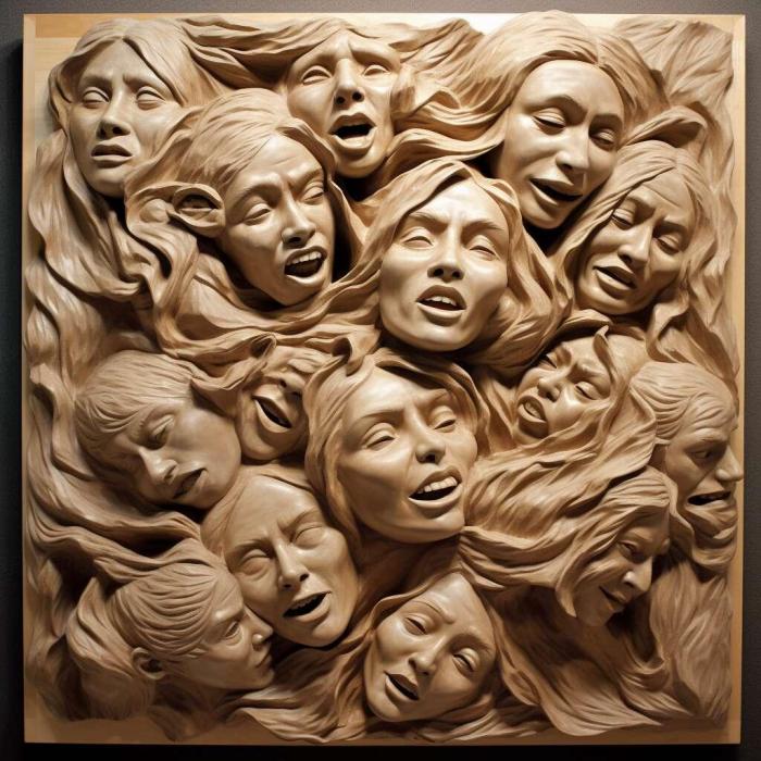 نموذج ثلاثي الأبعاد لآلة CNC 3D Art 